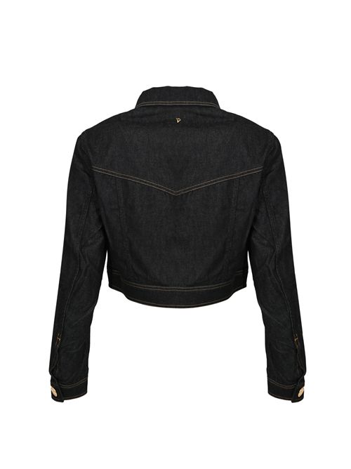 Camicia in cotone con fiocco DONDUP | DJ755 DFH331D J15800